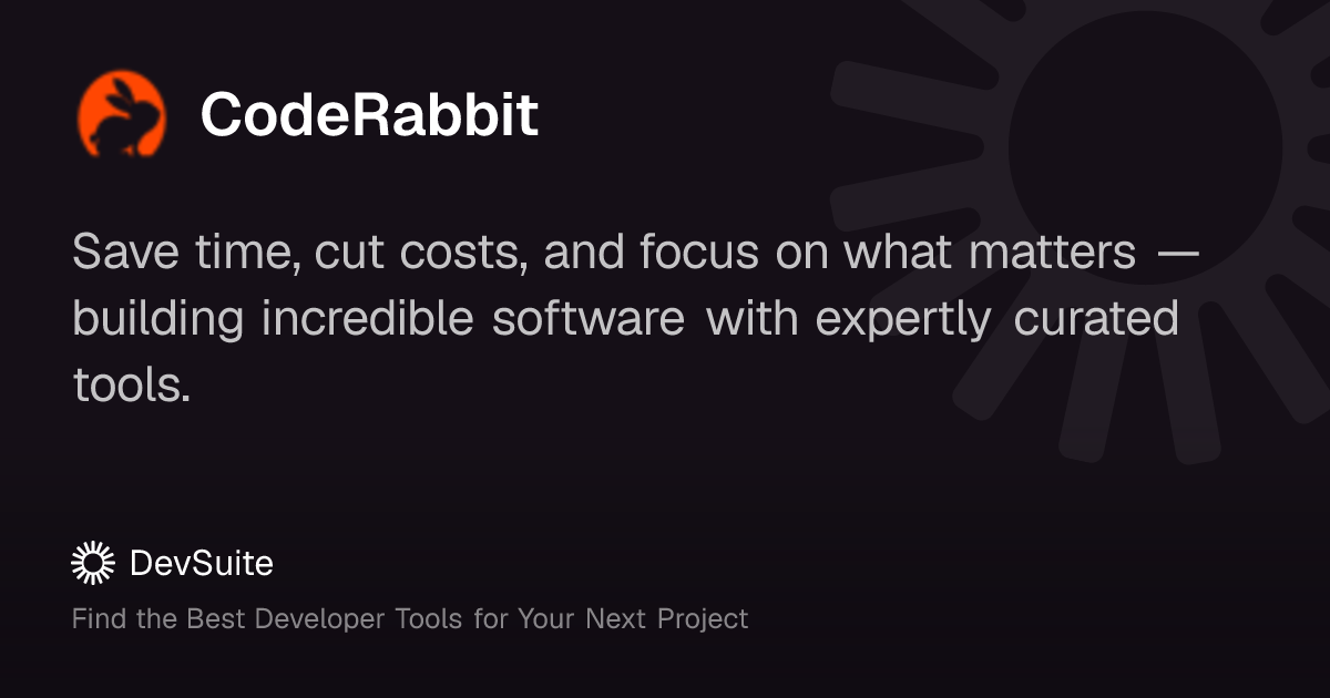 CodeRabbit: AI-powered code reviews for faster, smarter development ...