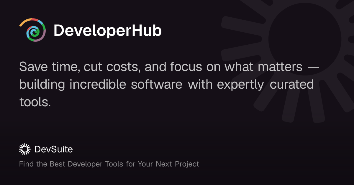 DeveloperHub: Collaborative documentation platform for product and API ...